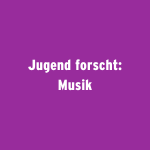 Jugend forscht Musik